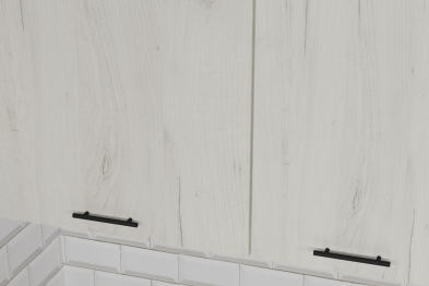 Кухонный гарнитур Сиена мега прайм 1,5 х 2,7 м Дуб грей/Бетон темный ЛДСП