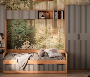 Шкаф комбинированный с 2 дверями Хилтон исп. 2