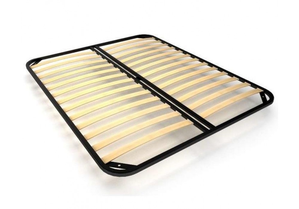 Двуспальные, Кровать Баунти Люкс 1400 с металлическим основанием, велюр