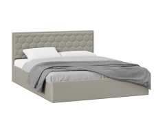 Кровати 160х200, Кровать Порто без ПМ, Велюр