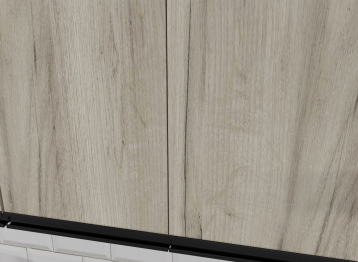 Кухонный гарнитур Равенна стандарт 1,6 м Дуб браун ЛДСП