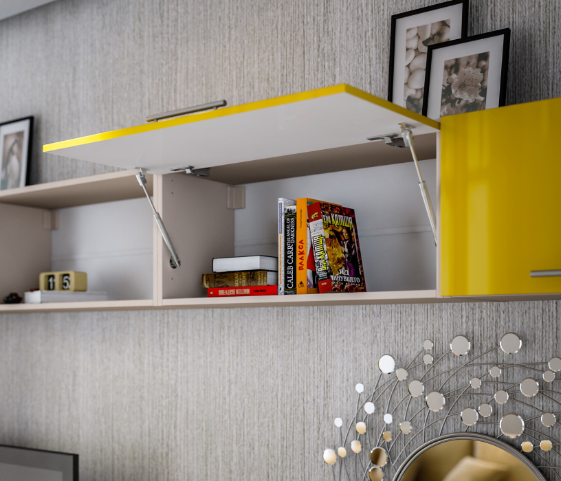 Стенки для гостиной, Регина (Лофт) Бетон набор для гостиной L-3000