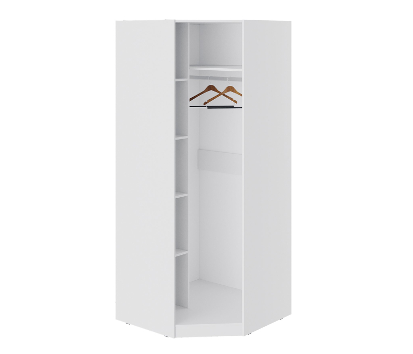 Угловые шкафы, Шкаф угловой для одежды Глосс