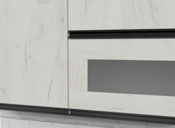 Кухонный гарнитур Паола лайт 1,2 м Дуб грей/Дуб Браун ЛДСП