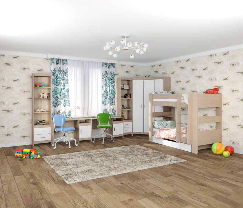 Для девочек, Дакота набор с 2-мя столами