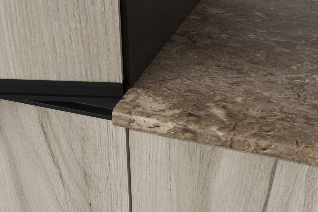 Кухонные гарнитуры, Кухонный гарнитур Равенна оптима 1,8 х 2,4 м Дуб браун ЛДСП