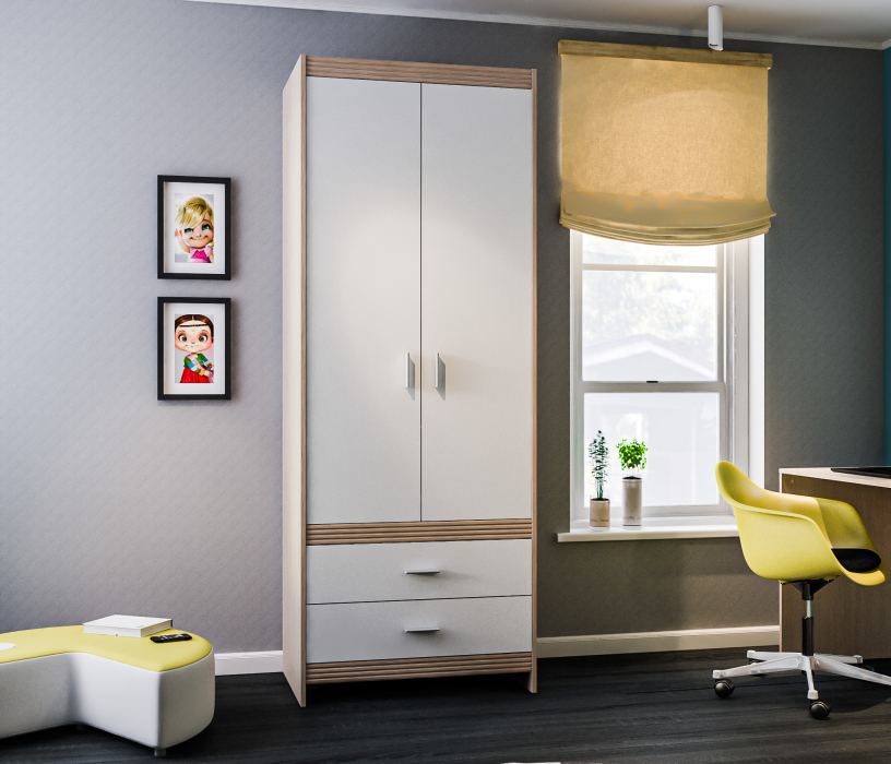 Для одежды, Шкаф Дакота СБ-2081 Сосна