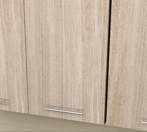 Кухонный гарнитур Светлана прайм 1,2 х 1,4 м Ясень Шимо Светлый ЛДСП