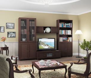 Верди Гостиная Махагон