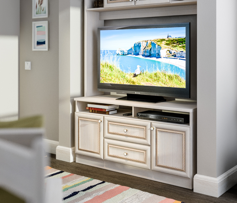 ТВ-тумбы, Тумба ТВ Грация СБ-2851