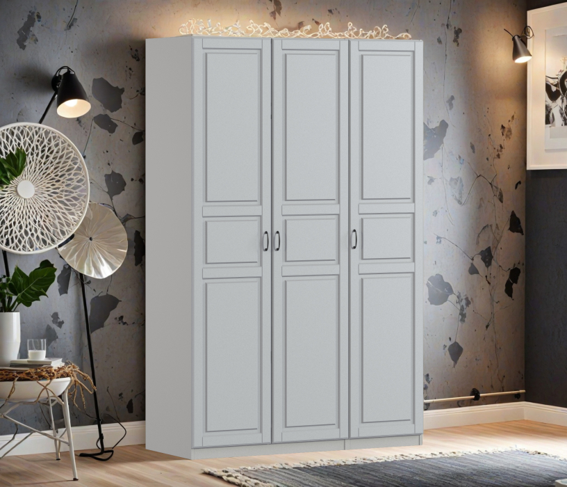 Для одежды, Шкаф трехдверный Макс 1500 мм, вариант №3 (ЛДСП/МДФ)