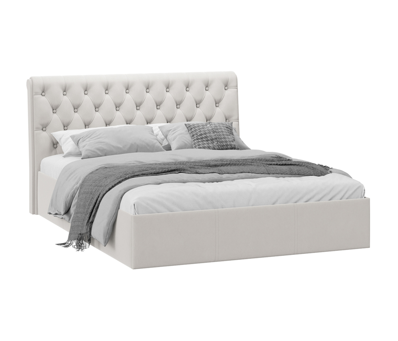 Мягкая кровать, Кровать Скарлет 160*200 (велюр)