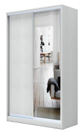 Шкафы-купе, Хит-23-17-15 Шкаф-купе 2-х дверный с зеркалом (2300х1682х620)