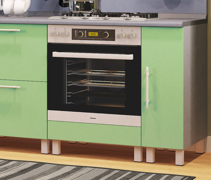 Лидеры продаж модульных кухонь, Анна Кухня 1800 Алюминий