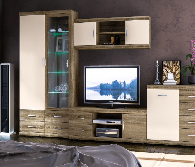 ТВ-тумбы, Тумба ТВ Монако СБ-2136