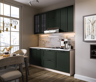 MODERN шкаф навесной угловой 2 дв 90х36 см