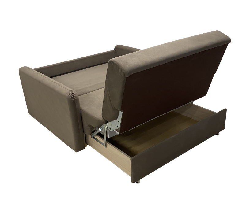 Диваны выкатные, Диван Уют-Аккордеон 1200 БД, НПБ, велюр