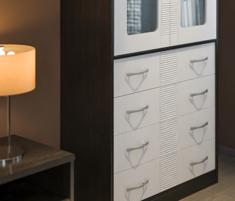 Серванты, Сервант с 4-мя ящиками Сити СБ-212