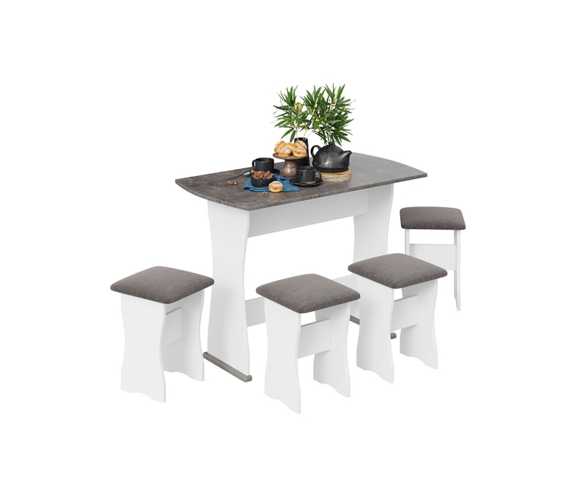 Обеденные группы, Обеденная группа тип 1 (Искусственная замша )