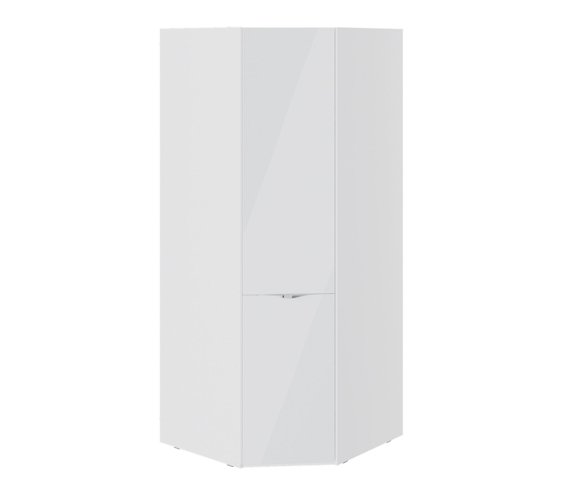 Угловые шкафы, Шкаф угловой для одежды Глосс