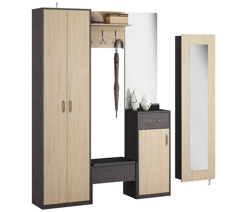 Прихожие, Афина набор с обувницей поворотной