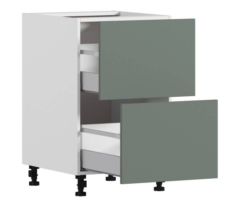 Напольные, Белла стол 2 ящ 50х82 см