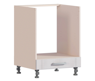 Регина РСД-1-60 Шкаф-стол под духовку Песочный/Риф белоснежный