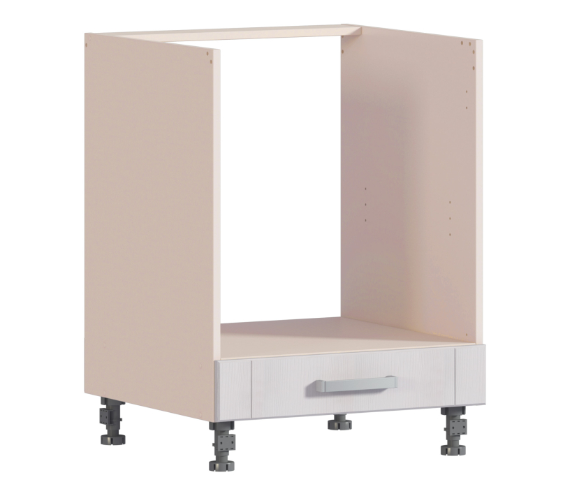 Напольные, Регина РСД-1-60 Шкаф-стол под духовку Песочный/Риф белоснежный