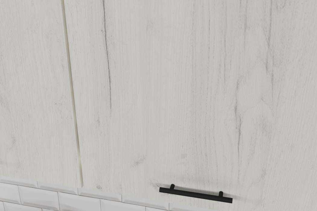 Кухонные гарнитуры, Кухонный гарнитур Сиена компакт 2,2 м Дуб грей/Бетон темный ЛДСП