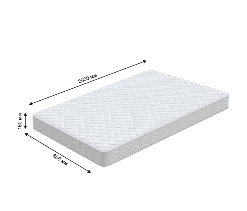 800 x 2000, Матрас Орматек Спринг кокос 80*200