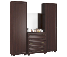 Прихожие, Комплект комод+шкафы (с выдв штангой) Верди