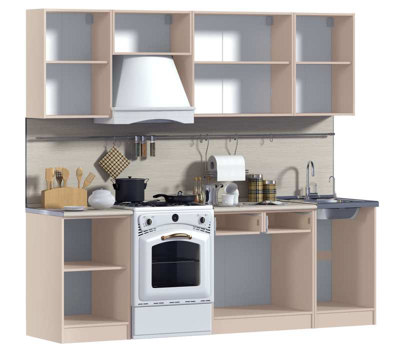 Лидеры продаж модульных кухонь, Регина (Прованс) 21 Сандал 2400