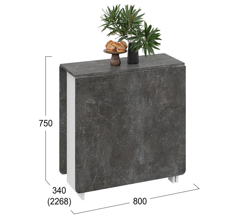 Обеденные столы, Стол-книжка Т2