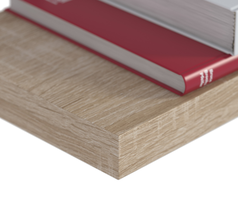 Настенные полки, Полка Дионис СБ-2363/1 Дуб Сонома