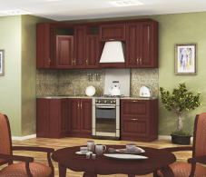 Лидеры продаж модульных кухонь, Кухонный гарнитур Регина (Вишня)