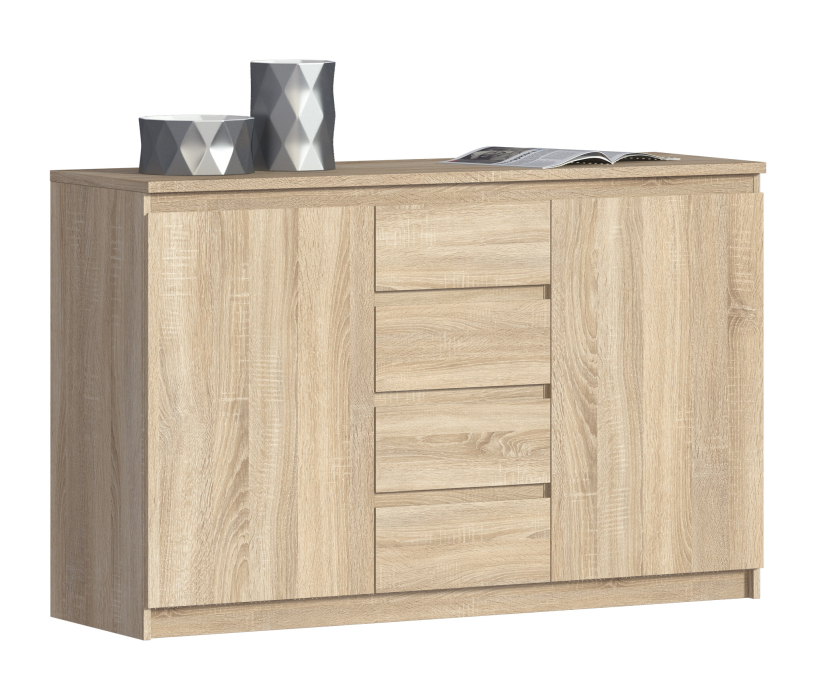 Комоды, Комод Веста СБ-2254 Дуб Сонома