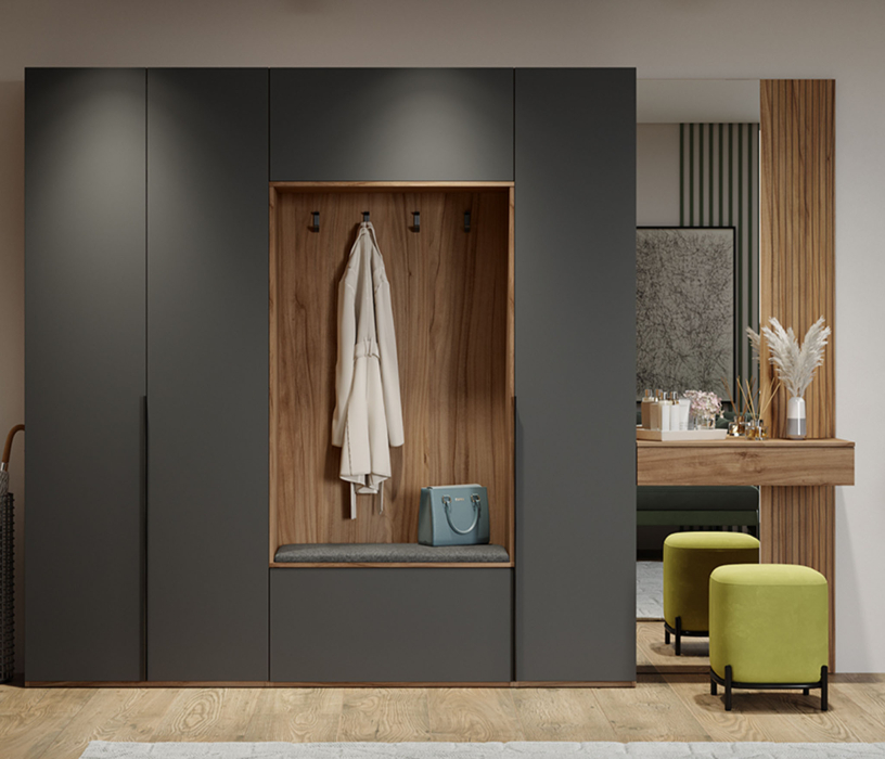 Прихожие, Секция с крючками Порто