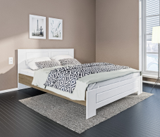 Белые, Кровать 1600 Илона (Прованс) СБ-2673/1