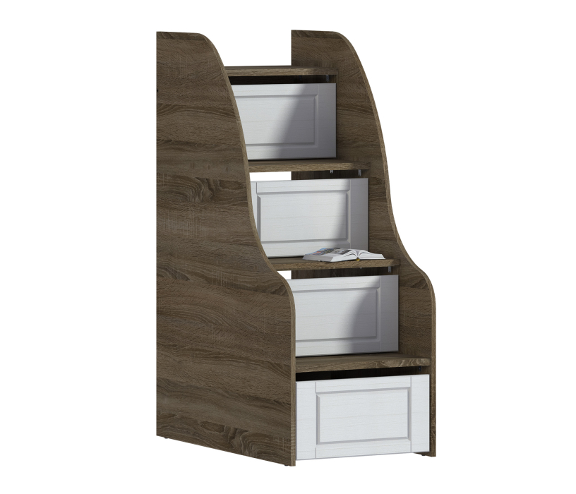 Для подростков, Илона (Прованс) СБ-2869 Кровать 2-х ярусная с лестницами