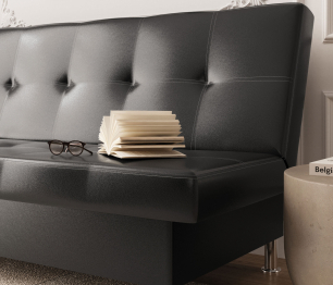 Диван-кровать Бомонд, экокожа