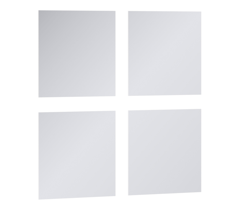 Зеркала в спальню, Гала СБ-2579 Зеркало 300*300 (к-т из 4-х шт)