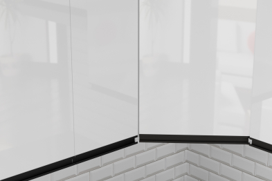 Кухонный гарнитур Лотос мега прайм 1,2 х 1,6 м Белый глянец ЛДСП