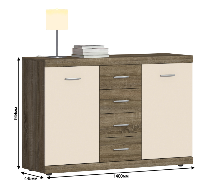 Комоды, Комод Монако СБ-2140