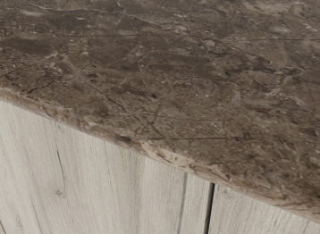 Кухонный гарнитур Равенна стандарт 1,6 м Дуб браун ЛДСП