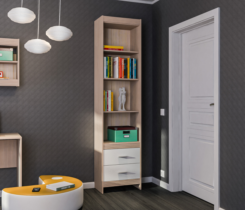 Стеллажи, Стеллаж Дакота СБ-2083 Сосна