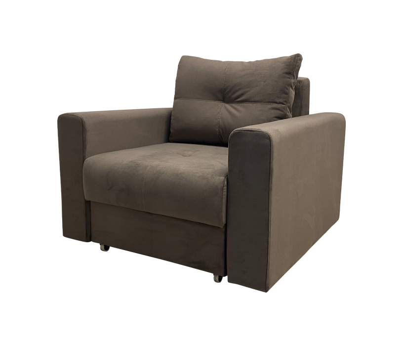 Кресло для отдыха, Кресло Комфорт-7 МД, НПБ, широкий подлокотник, велюр