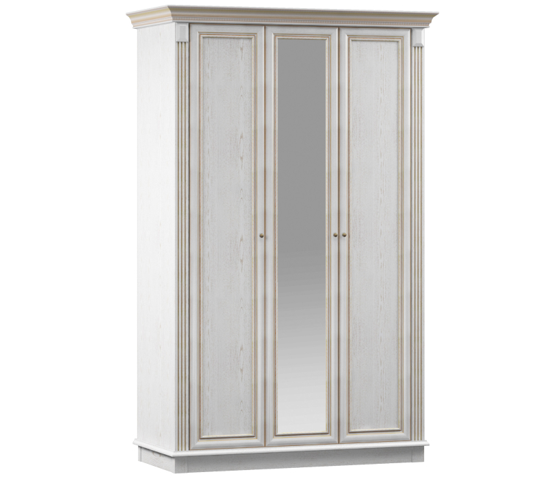 В гостиную, Шкаф 3-х дверный с зеркалом Версаль СБ-2318