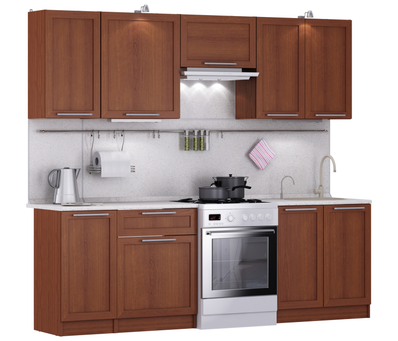 Кухонные гарнитуры, Кухонный гарнитур Ангелина Квадро 2,4 м