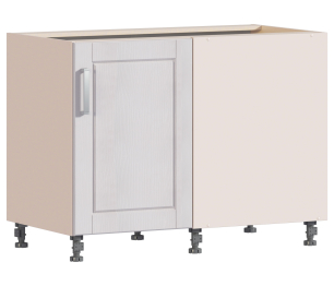 Регина РСП-100 Шкаф-стол приставной Песочный/Риф белоснежный