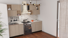 Кухонные гарнитуры, Кухонный гарнитур Надежда макси 5 1,8 м ЛДСП